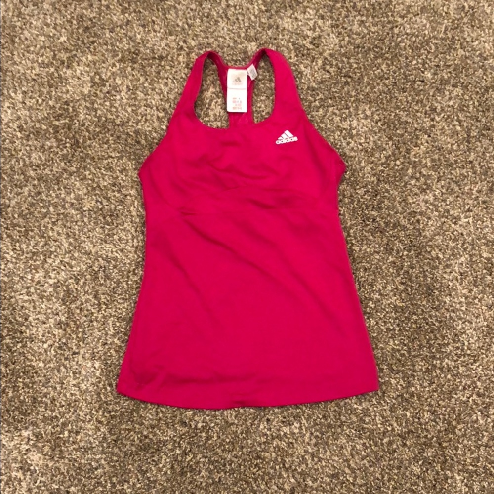 Adidas two in one exercise tank